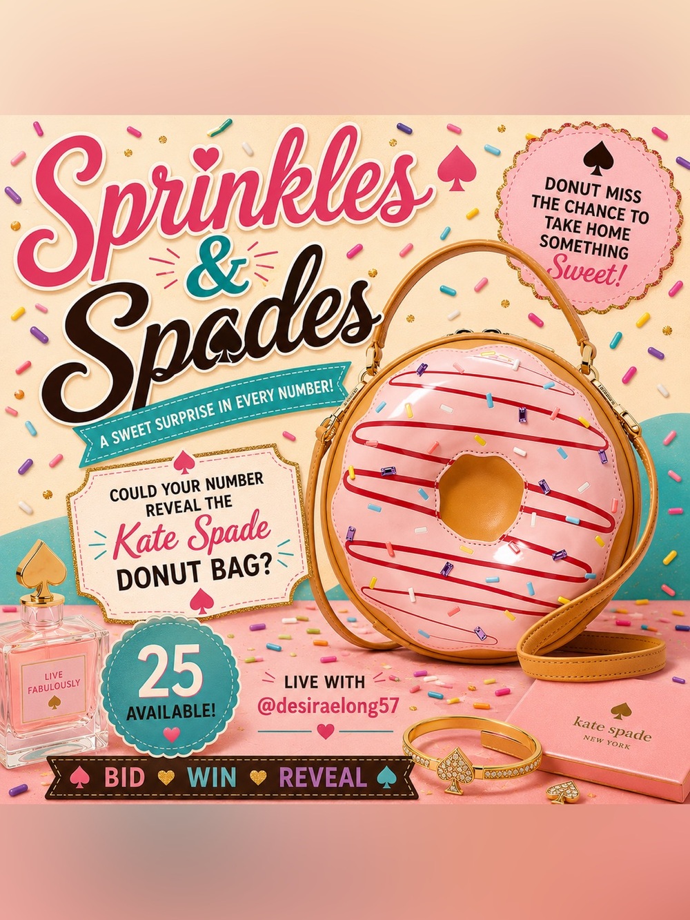 🍩 Sprinkles & Spades 🍩